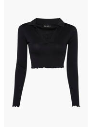 T-shirt noir TALLY WEIJL femme