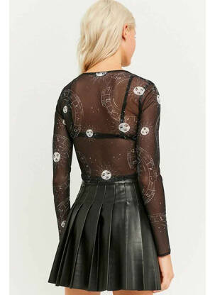 T-shirt noir TALLY WEIJL femme