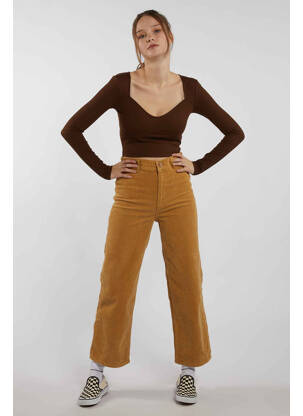 T-shirt marron TALLY WEIJL femme