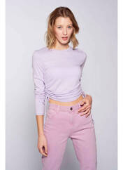 T-shirt violet TALLY WEIJL pour femme seconde vue