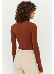 T-shirt marron TALLY WEIJL pour femme seconde vue