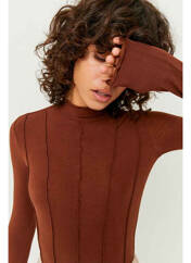 T-shirt marron TALLY WEIJL pour femme seconde vue
