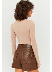 T-shirt beige TALLY WEIJL pour femme seconde vue