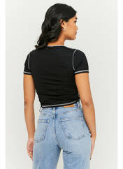 T-shirt noir TALLY WEIJL pour femme seconde vue