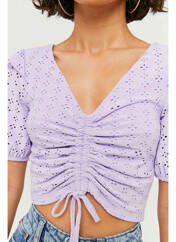 Blouse violet TALLY WEIJL pour femme seconde vue