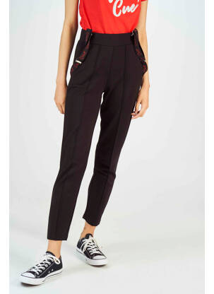 Pantalon 7/8 noir SUPASTAR femme