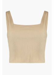 Débardeur beige HAILYS pour femme seconde vue