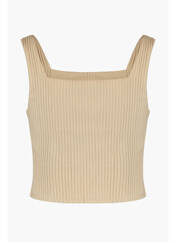 Débardeur beige HAILYS pour femme seconde vue