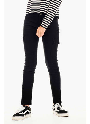 Pantalon cargo noir GARCIA fille