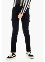 Pantalon cargo noir GARCIA pour fille seconde vue
