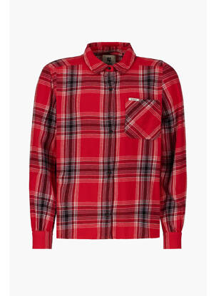 Chemise manches longues rouge GARCIA fille