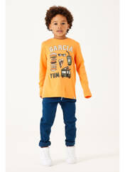 Sweat-shirt jaune GARCIA pour garçon seconde vue