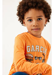 Sweat-shirt jaune GARCIA pour garçon seconde vue