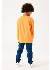 Sweat-shirt jaune GARCIA pour garçon seconde vue