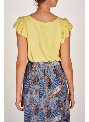 Top jaune BELLITA femme