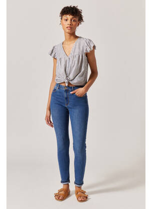 Jeans skinny bleu NAF NAF pour femme