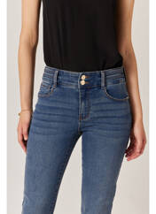 Jeans coupe slim bleu NAF NAF pour femme seconde vue