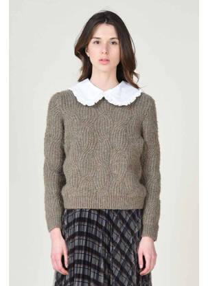 Pull marron MOLLY BRACKEN femme