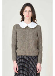 Pull marron MOLLY BRACKEN femme