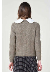 Pull marron MOLLY BRACKEN pour femme seconde vue