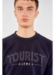 Sweat-shirt bleu TOURIST LEMC pour homme seconde vue