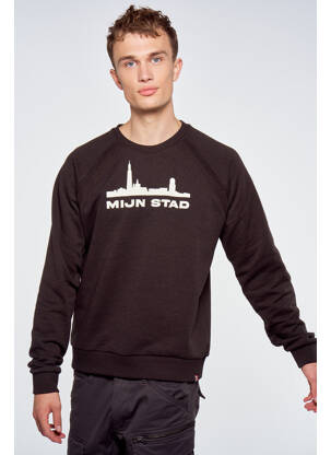 Sweat-shirt marron TOURIST LEMC homme
