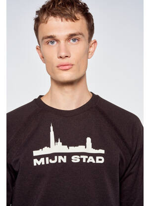 Sweat-shirt marron TOURIST LEMC homme