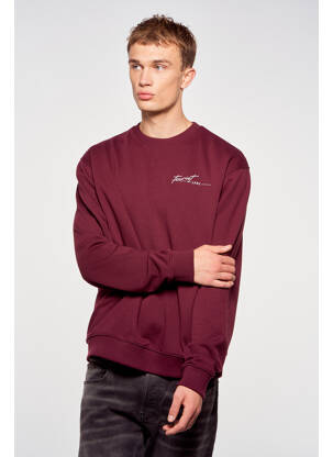 Sweat-shirt rouge TOURIST LEMC homme