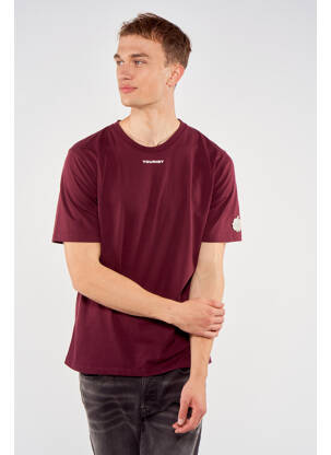 T-shirt rouge TOURIST LEMC homme