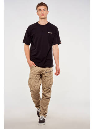 T-shirt noir TOURIST LEMC homme