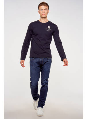 Sweat-shirt bleu TOURIST LEMC homme