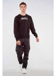 Sweat-shirt marron TOURIST LEMC homme