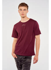 T-shirt rouge TOURIST LEMC pour homme seconde vue