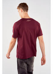 T-shirt rouge TOURIST LEMC pour homme seconde vue