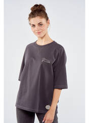 T-shirt gris TOURIST LEMC pour femme seconde vue