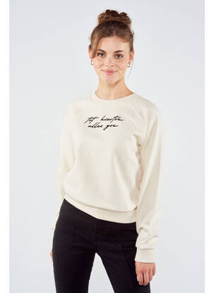 Pull beige TOURIST LEMC femme
