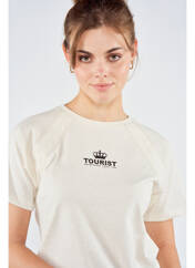 T-shirt beige TOURIST LEMC pour femme seconde vue