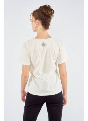 T-shirt beige TOURIST LEMC femme