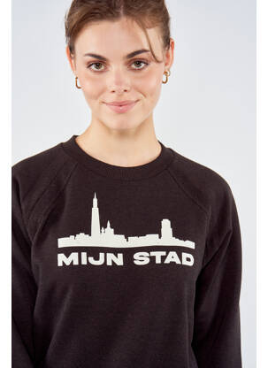 Sweat-shirt marron TOURIST LEMC femme