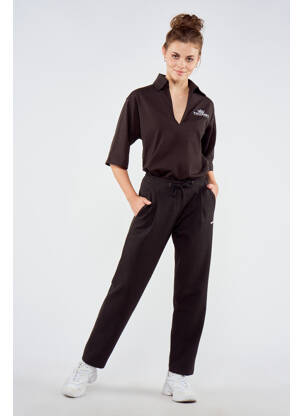 Polo marron TOURIST LEMC femme