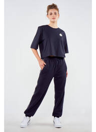 T-shirt bleu TOURIST LEMC femme