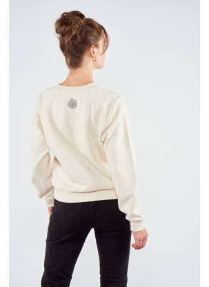 Sweat-shirt beige TOURIST LEMC femme