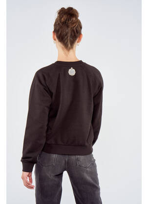 Sweat-shirt marron TOURIST LEMC femme
