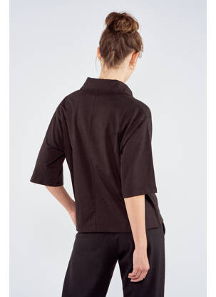 Polo marron TOURIST LEMC femme