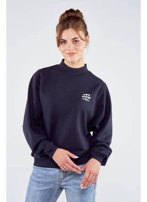 Sweat-shirt bleu TOURIST LEMC femme