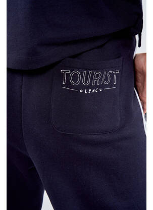 Jogging bleu TOURIST LEMC femme