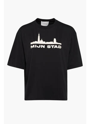 T-shirt noir TOURIST LEMC femme