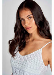 Robe longue blanc HAILYS pour femme seconde vue