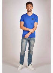 Jeans coupe droite bleu PETROL INDUSTRIES pour homme seconde vue