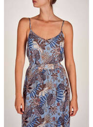 Top bleu BELLITA femme